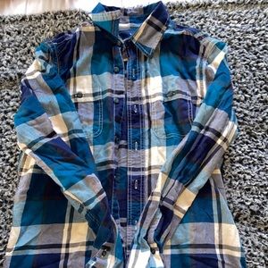 Blue shades of flannel